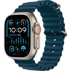 Apple Watch Ultra 2 49mm Titanium Case with Blue Ocean Band
